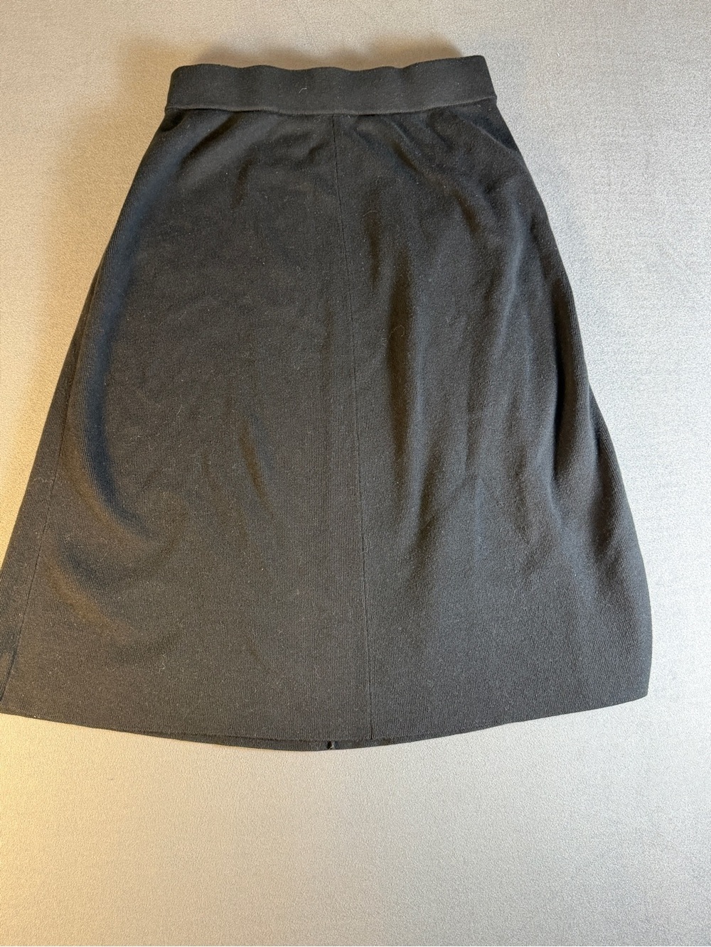 Banana Republic Black A-Line Knit Skirt